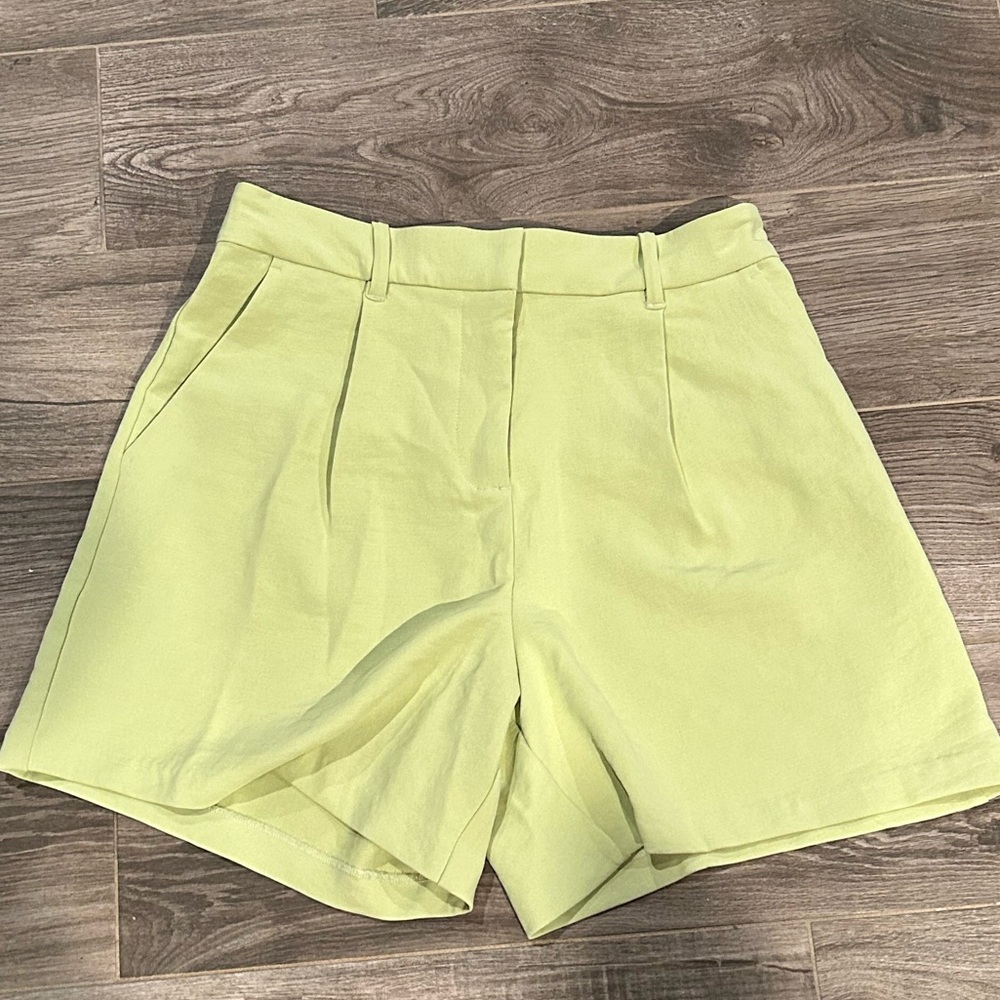Abercrombie and Fitch Lime green shorts